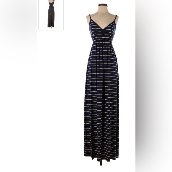 Rachel Pally Dresses & Skirts - Rachel Pally and Shop Bop Blue and Yellow Striped Tank Maxi Dress in XS